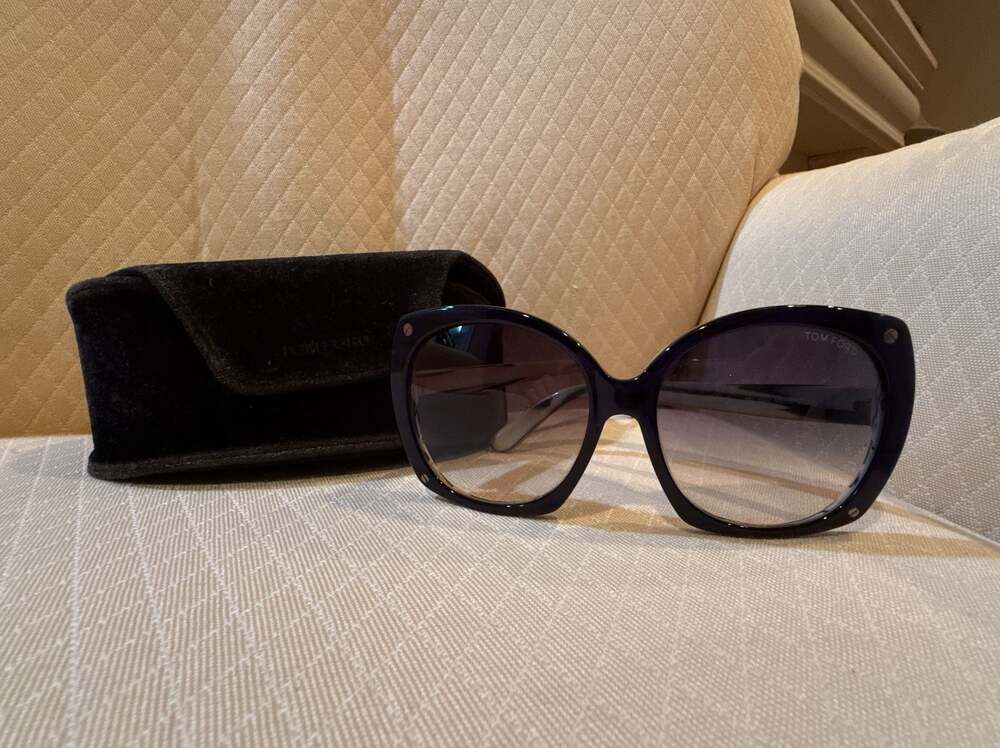 Tom Ford Gabriella FT0362 Oversized Sunglasses with Case